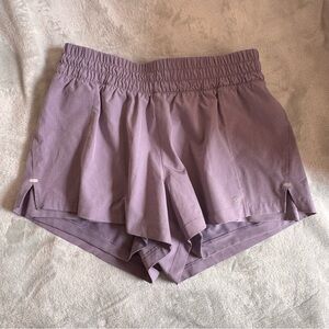Women's layer8 Purple Athletic Shorts